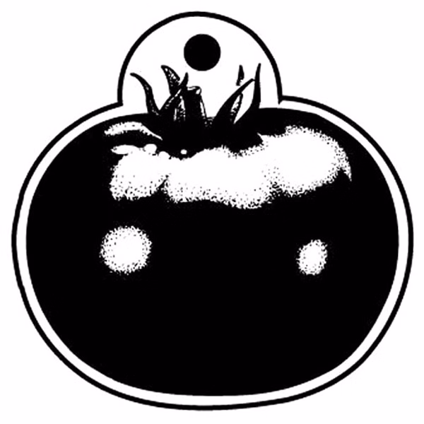 Tomato Key Tag - Spot Color