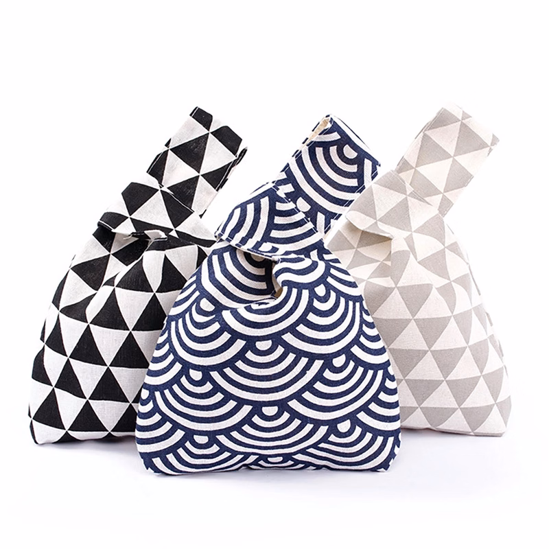 Cotton Canvas Knot Bag
