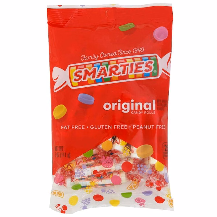 Smarties Candy Rolls