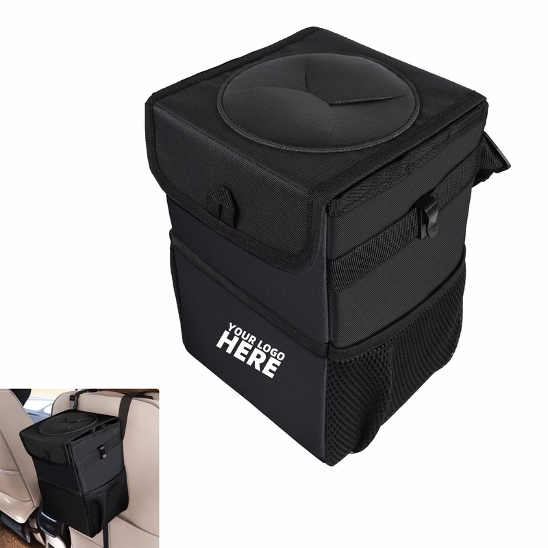 Car Trash Can With Lid