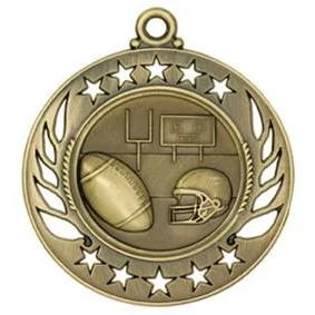 Football Galaxy Medal, 2 1/4" 1