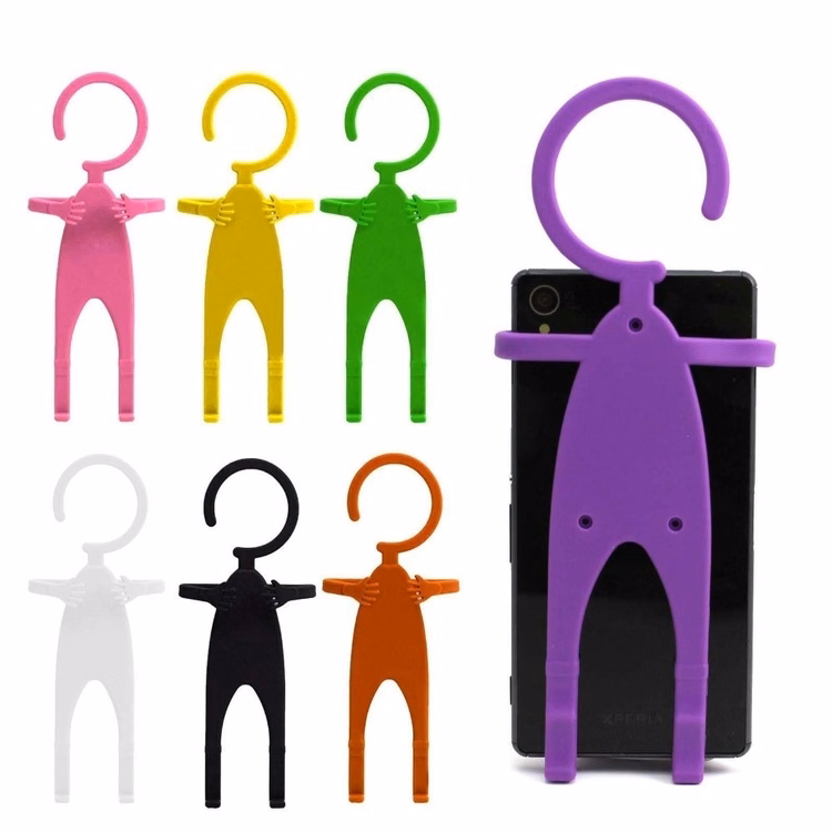 Human Shaped Flexible Cell Phone Holder
