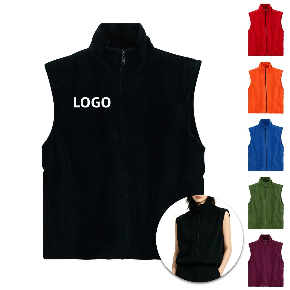 Soft Active Daily Wear Fleece Vest 1