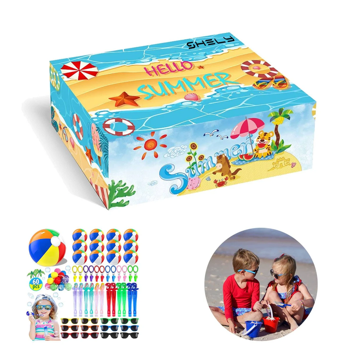 Large Sand Pail Kit Beach Summer Toys 1