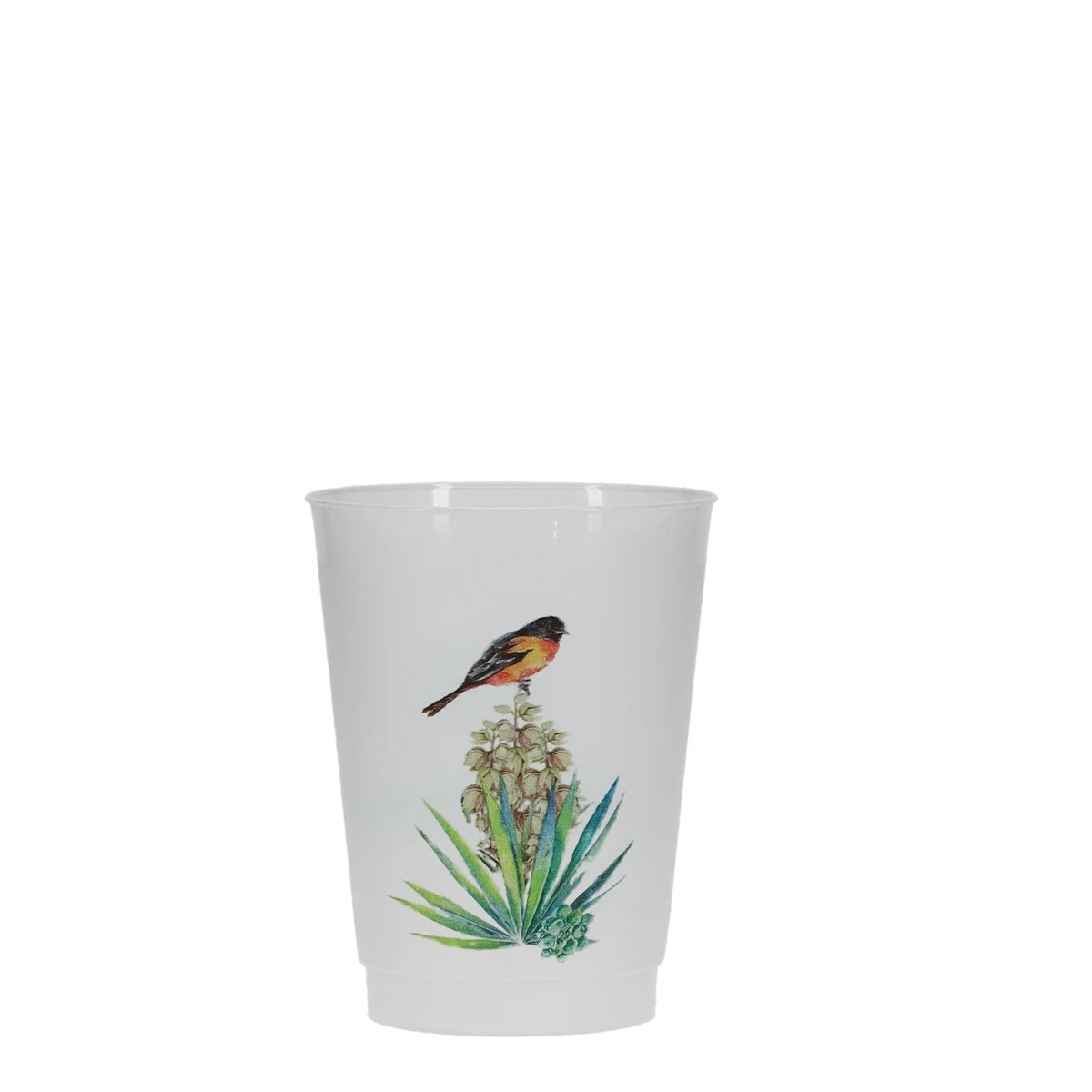10 oz Frost-Flex Plastic Cup Frosted Digital Print 1