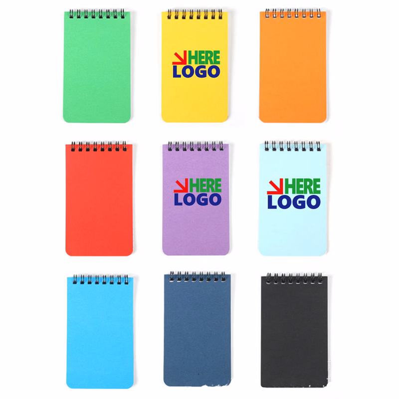 50 Sheets Portable Spiral Notebook