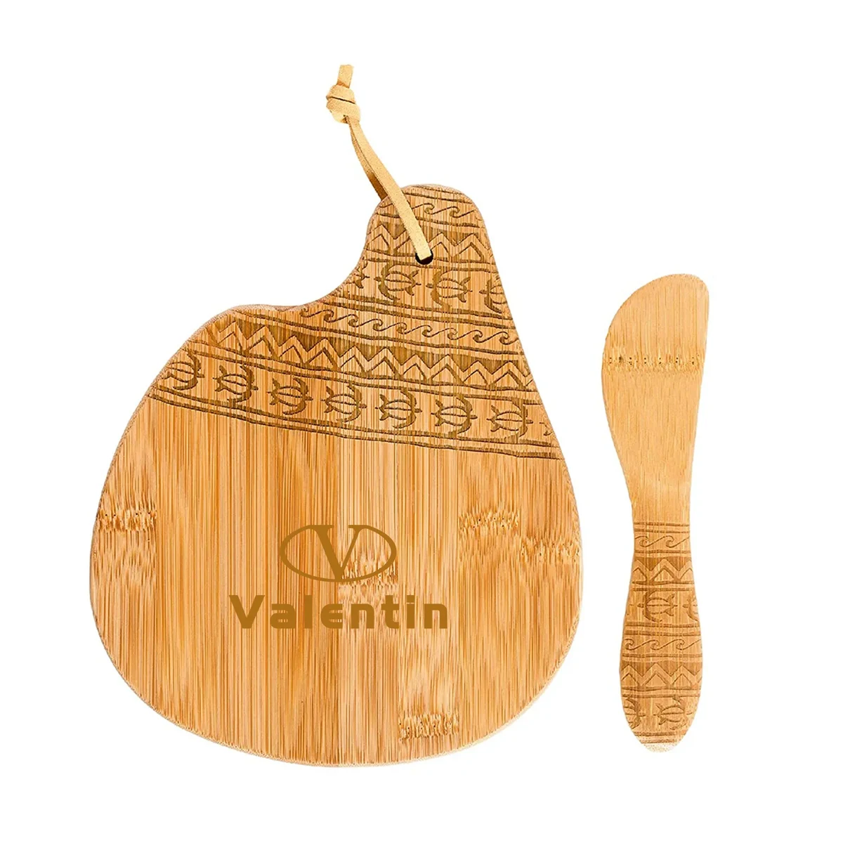 Bamboo Cutting Board Knife Set 1
