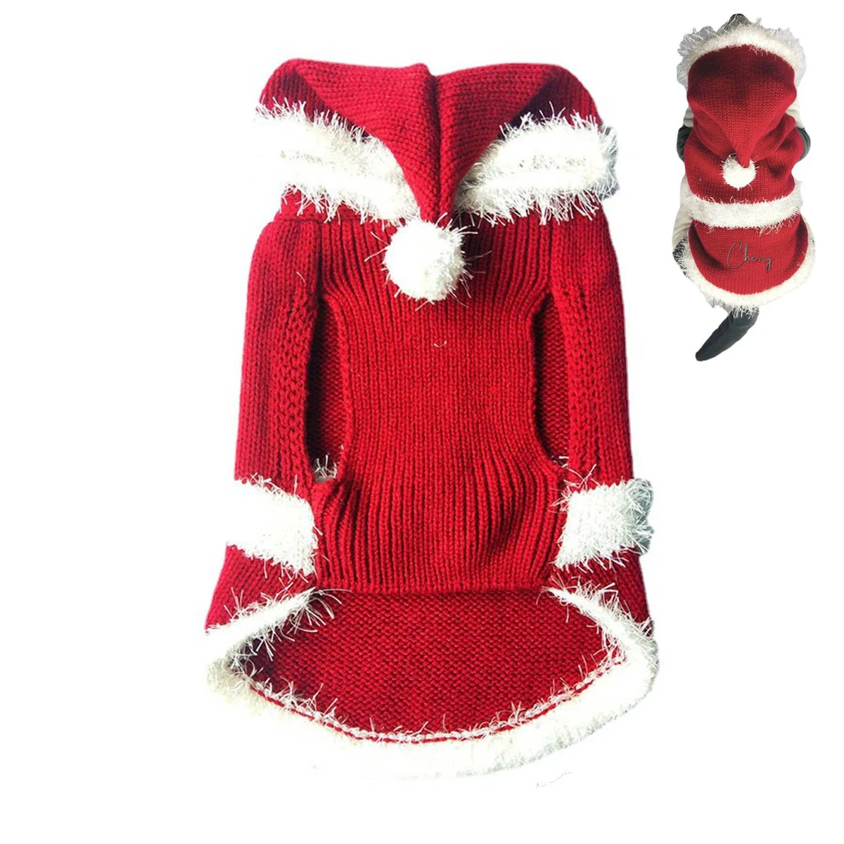 Customized Dog Christmas Hoodie 1