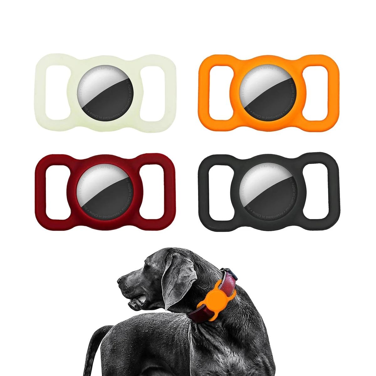 Air Tag Dog Collar Holder 1