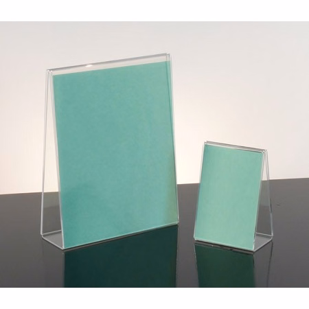 Acrylic Double Sided Frame, Holds 5 x 7 Insert