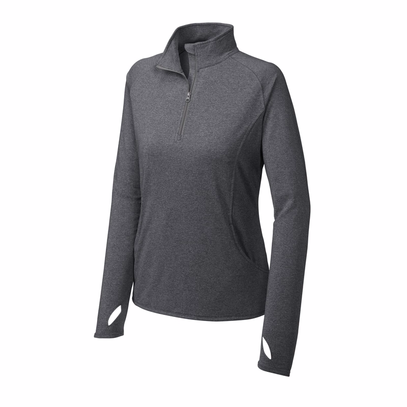 Sport-Tek® Women's Sport-Wick Stretch 1/4-Zip Pullover