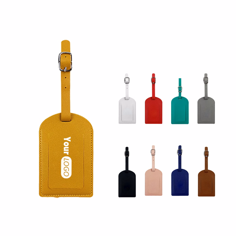 PU Leather Travel Tag