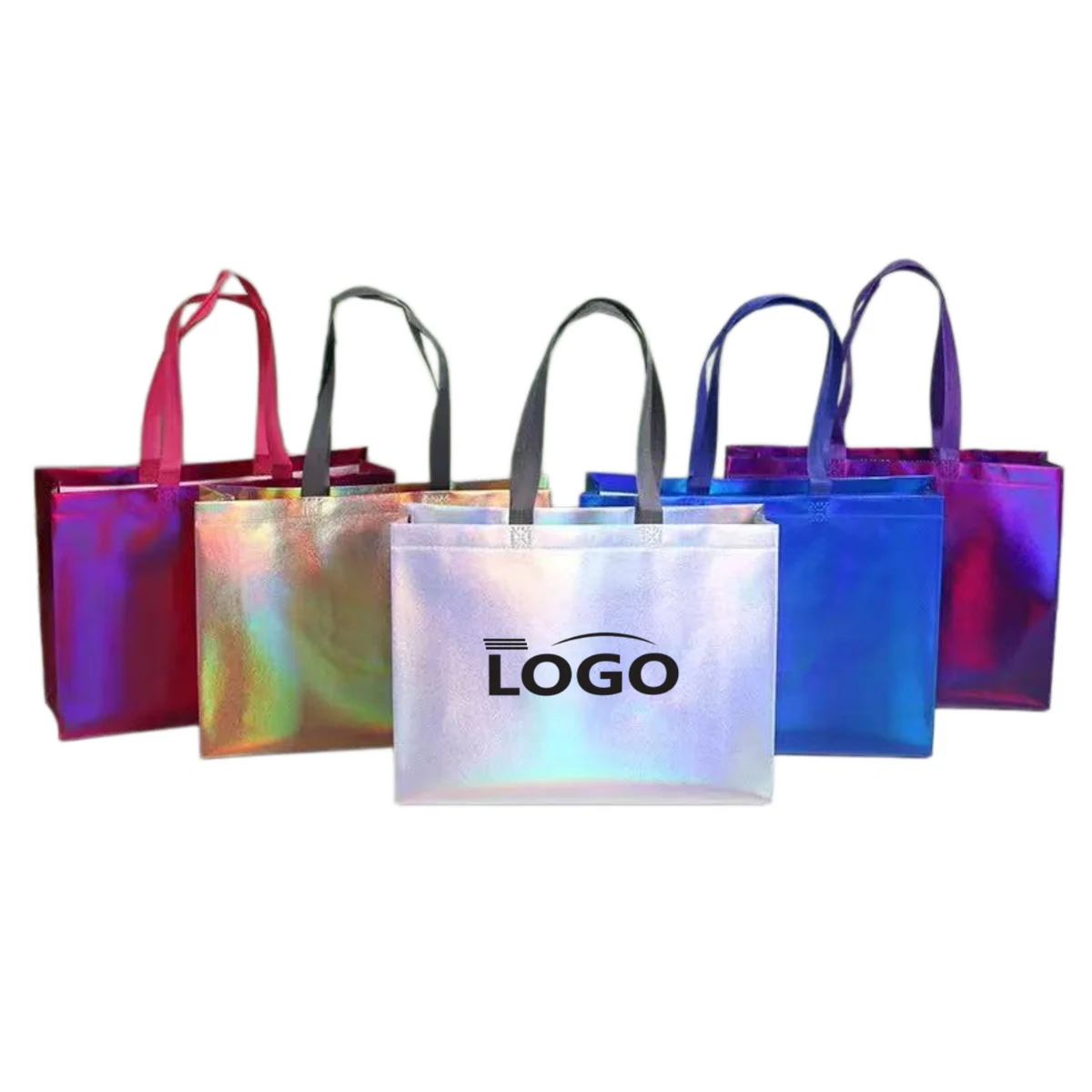 Large Holographic Shopping Bag 1
