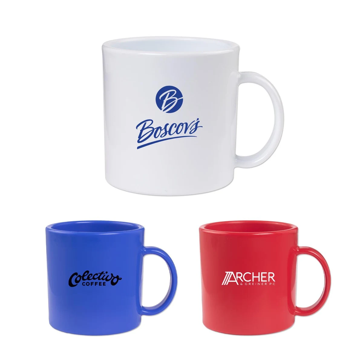 11 Oz. Plastic Mugs 1