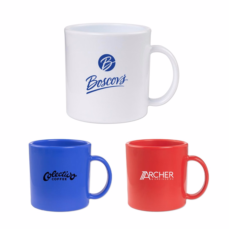 11 Oz. Plastic Mugs