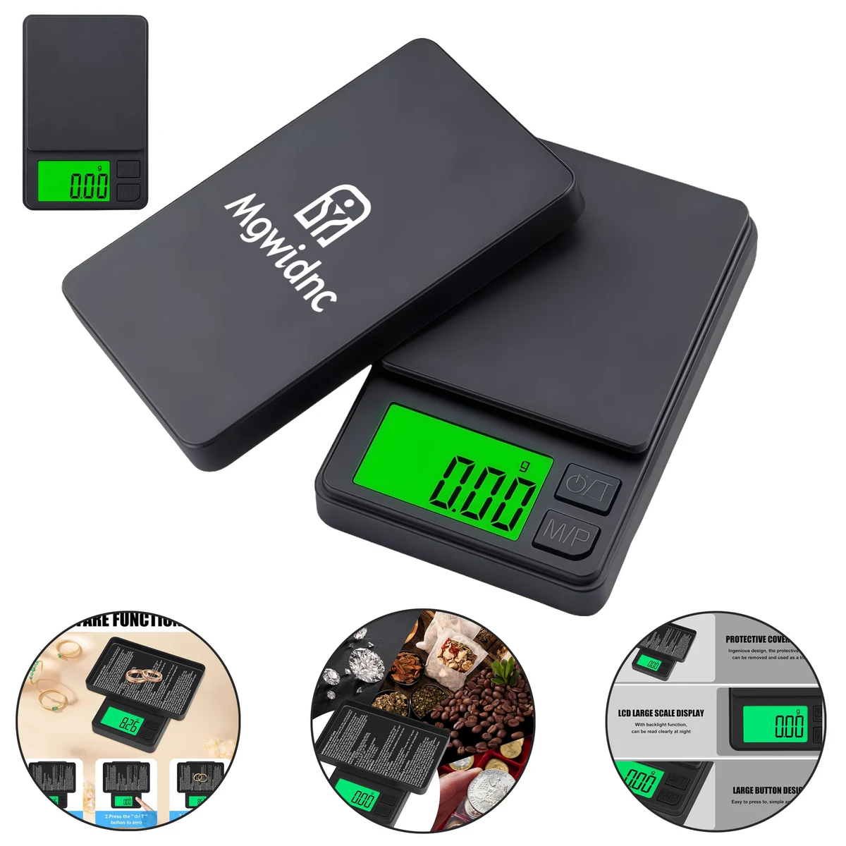 500g/0.01g Mini Digital Kitchen Scale 1