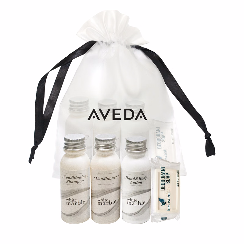 White Marble Amenity Kit