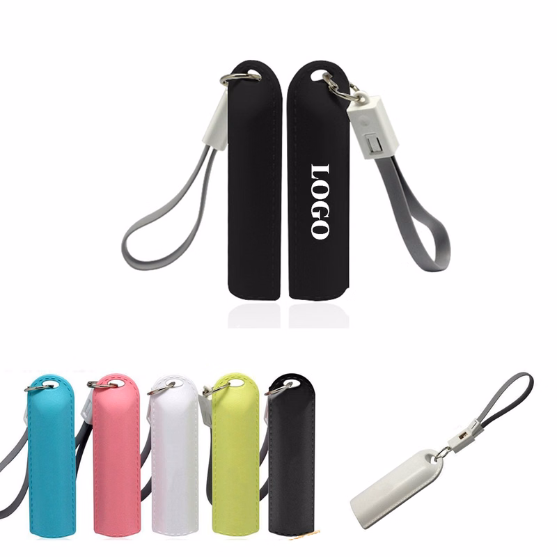 Keychain Emergency Powerbank With Cable
