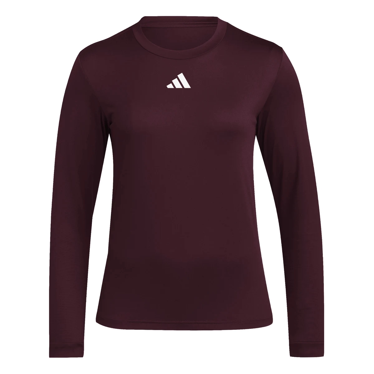 WOMENS LS PRE-GAME BADGE OF SPORT TEE 1