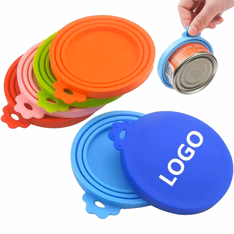 MOQ:10pcs Silicone Pet Food Can Lids