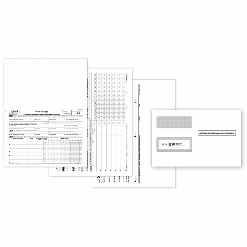 Laser 1095B Affordable Care Act Set w/Envelopes