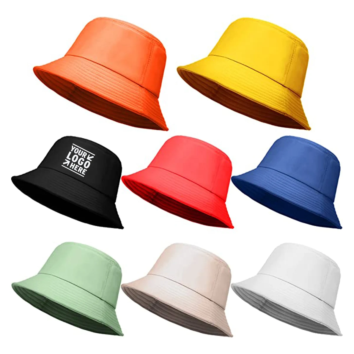 Foldable Cotton Bucket Hat 1