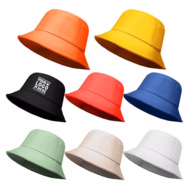 Foldable Cotton Bucket Hat