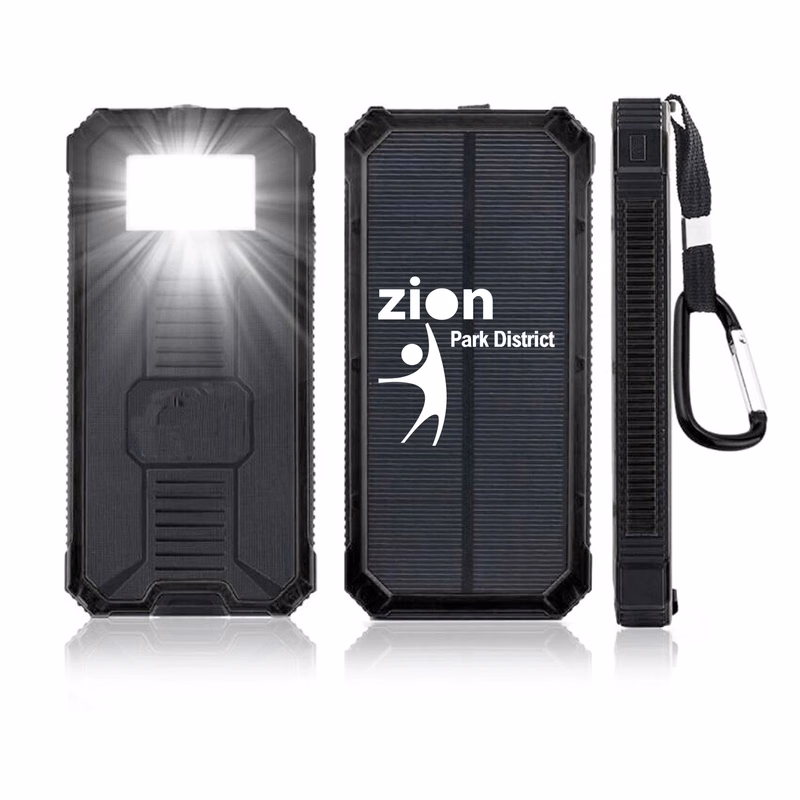 10000mAh Solar Power Bank for Outdoor Camping