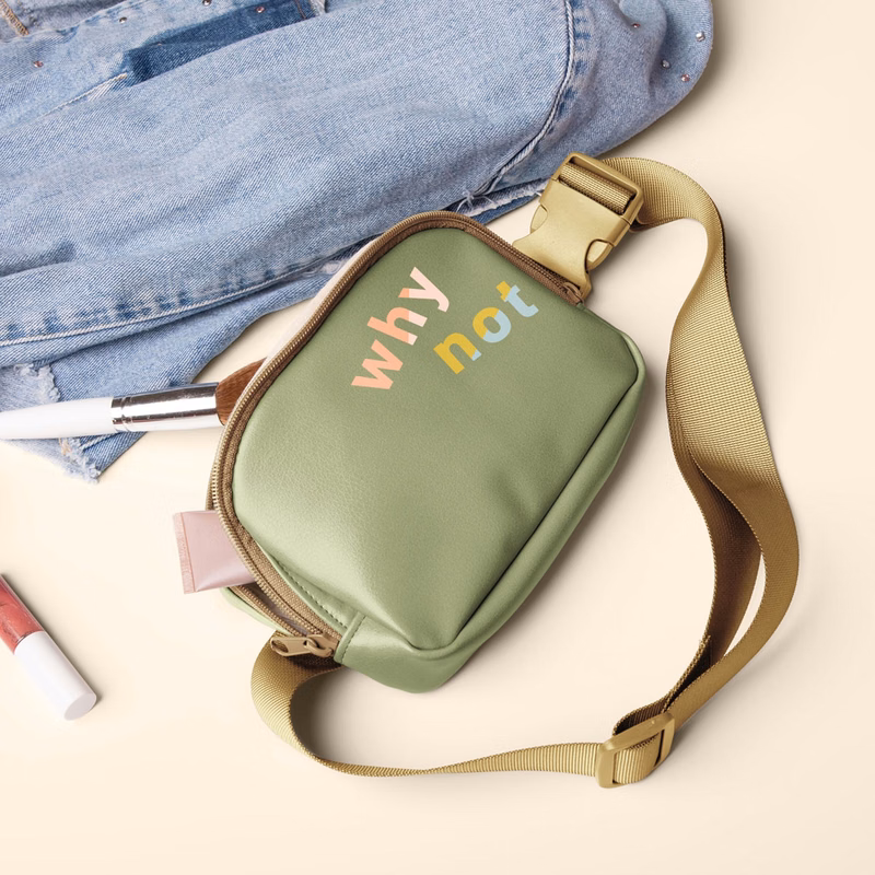 SIMPLE BELT BAG - VEGAN LEATHER