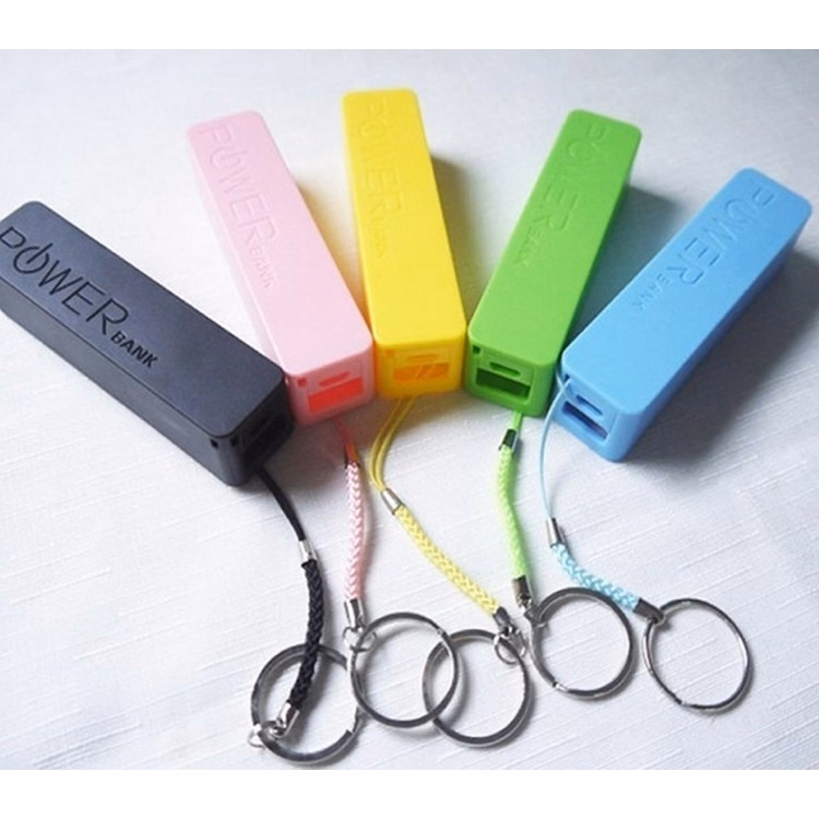 Portable 2200mAh perfume key chain power bank charger