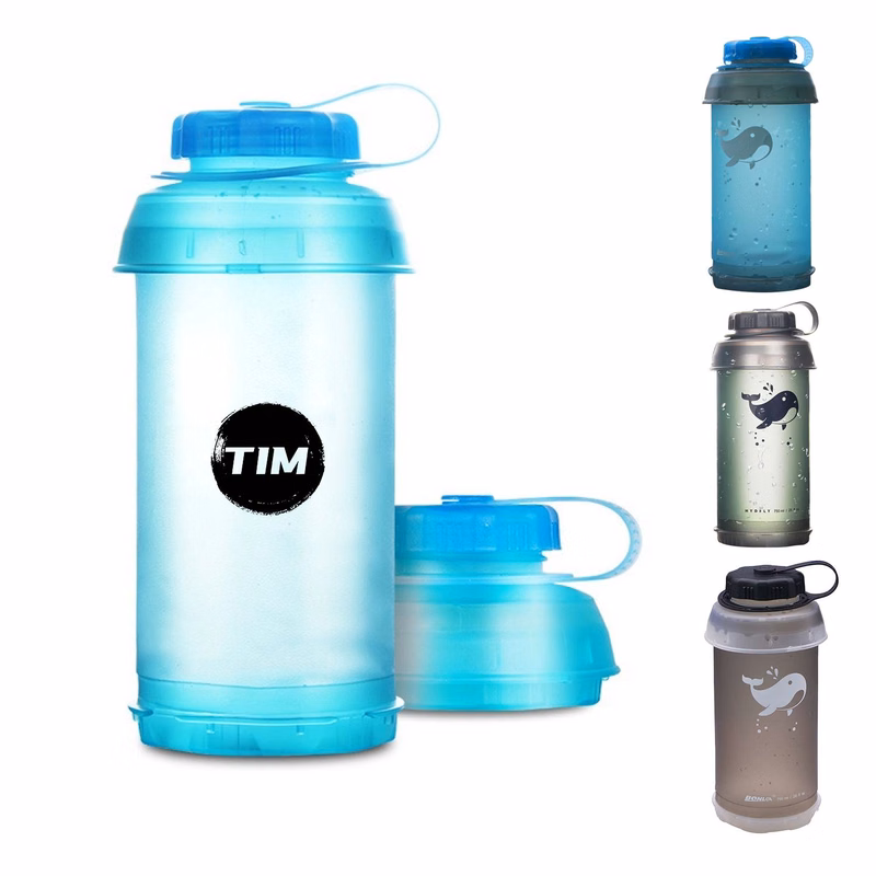 Custom 25oz Collapsible TPU Water Bottle