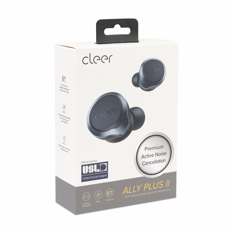 Cleer Ally Plus II True Wireless Noise Cancelling Earbuds