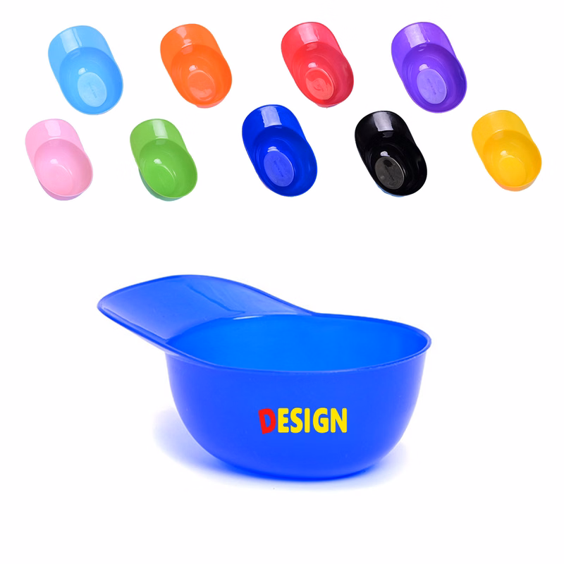 Plastic Cap Shaped Ice Cream Bowl