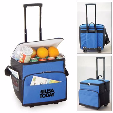 COOLER ON WHEEL - HOLD UP TO 36 SODA CANS