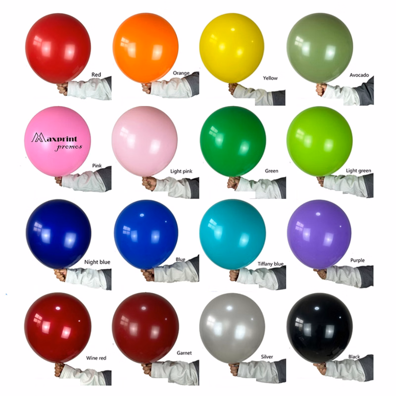 18" Multi-colored Promo Decoration Balloon