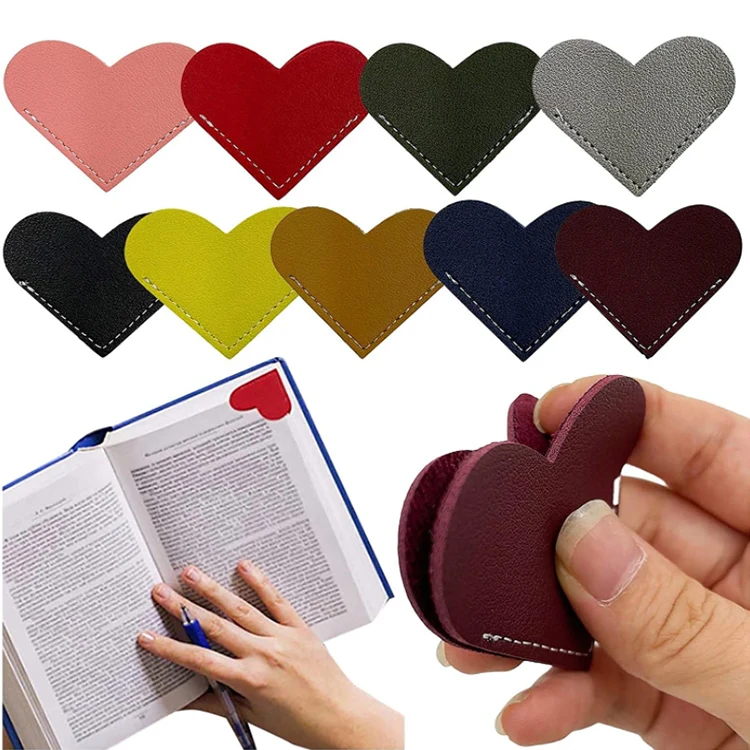 PU Heart Bookmarker 1