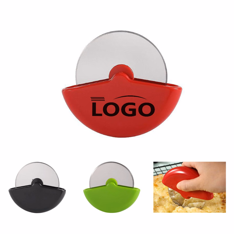 Handheld Round Pizza Slicer Cutter Wheel