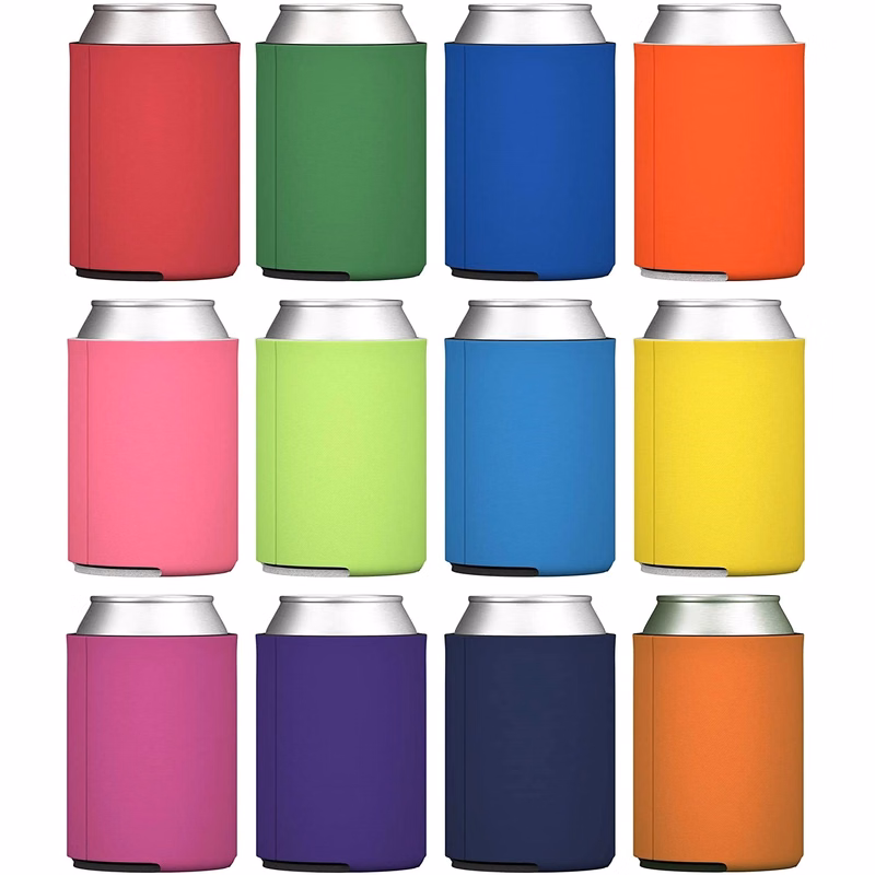 Beverage Insulator Cooler Pocket Can Coolie - 3 Side Imprint