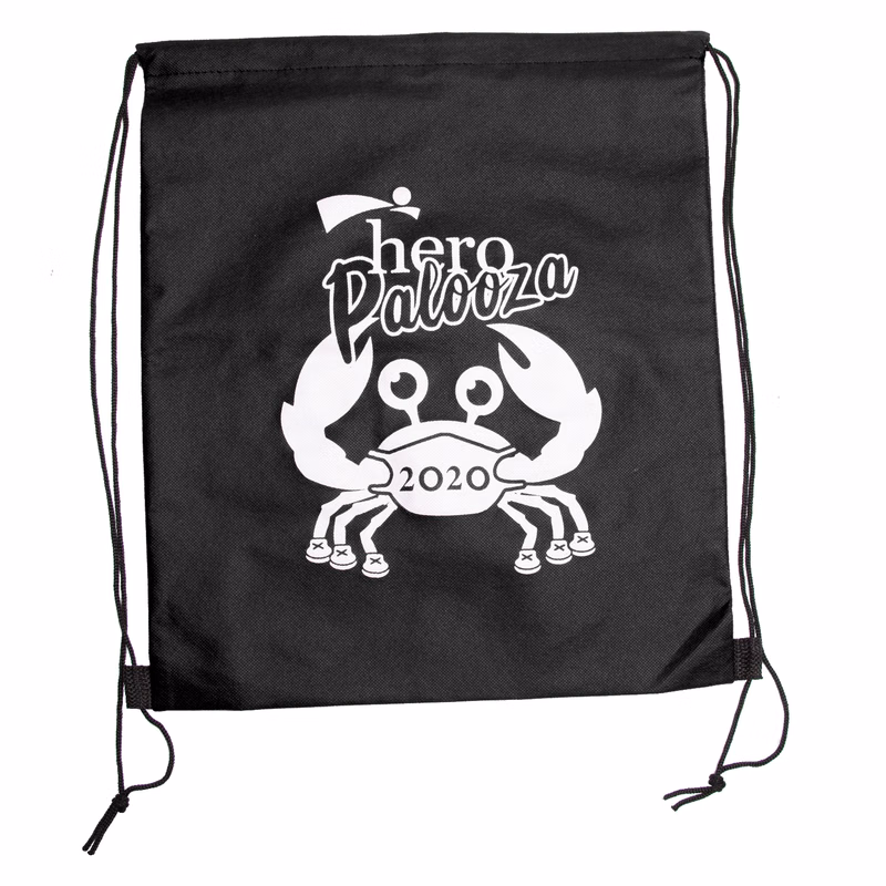 Wanderlust Non-Woven Drawstring Backpack (1 Color Imprint)