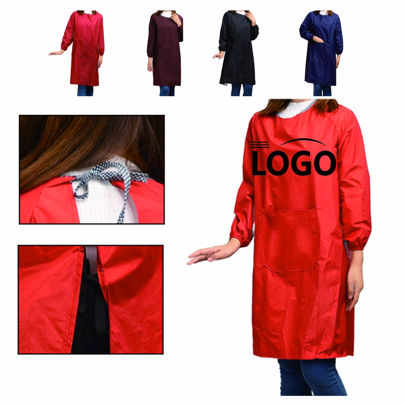MOQ50 Long-Sleeved Apron Full Color