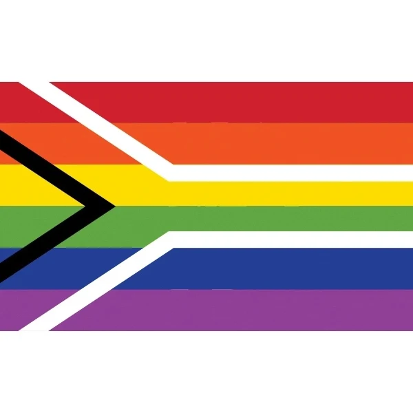 South Africa Pride Premium Car Flag 1