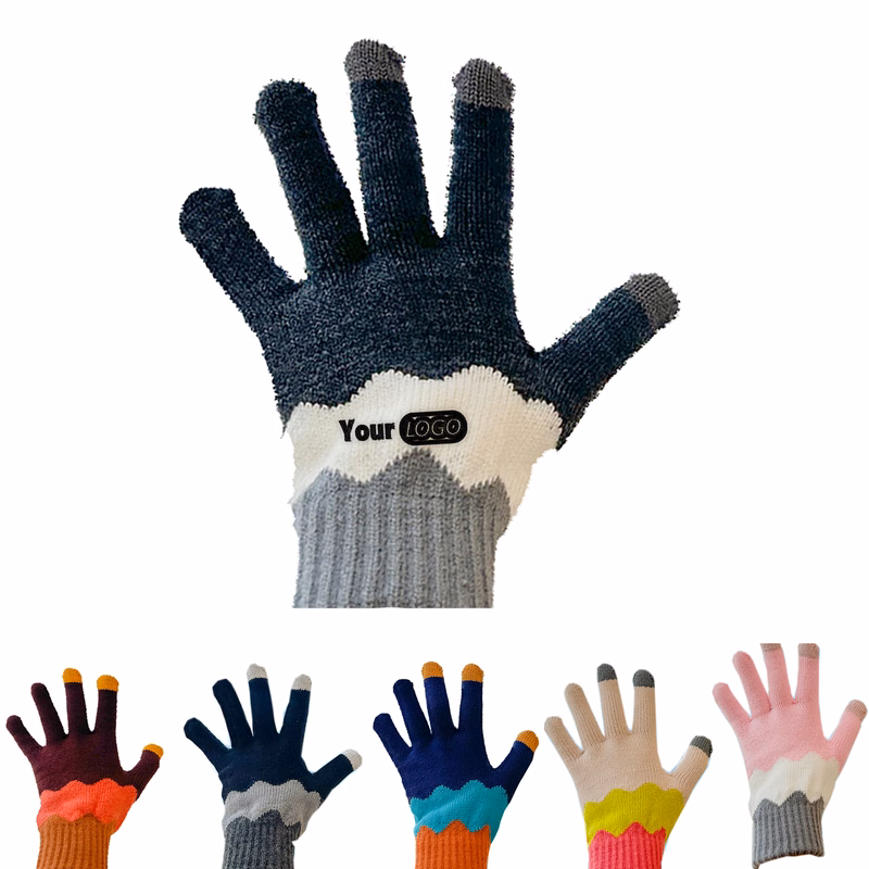 Winter Warm Knitted Touchscreen Gloves