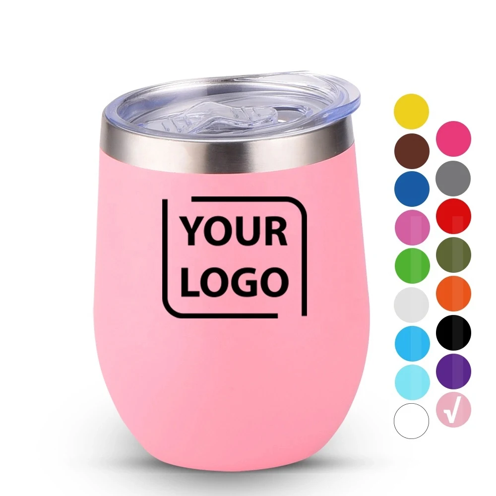 15Oz Stainless Steel Vacuum Insulated Wine Tumbler 1