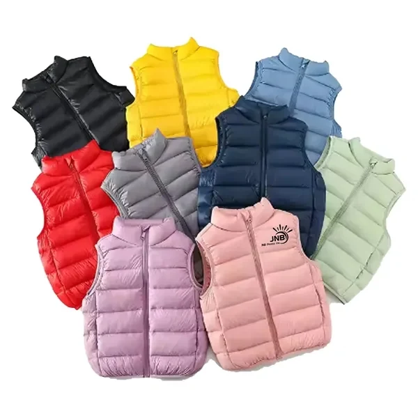 Kid Winter Sleeveless Coat 1