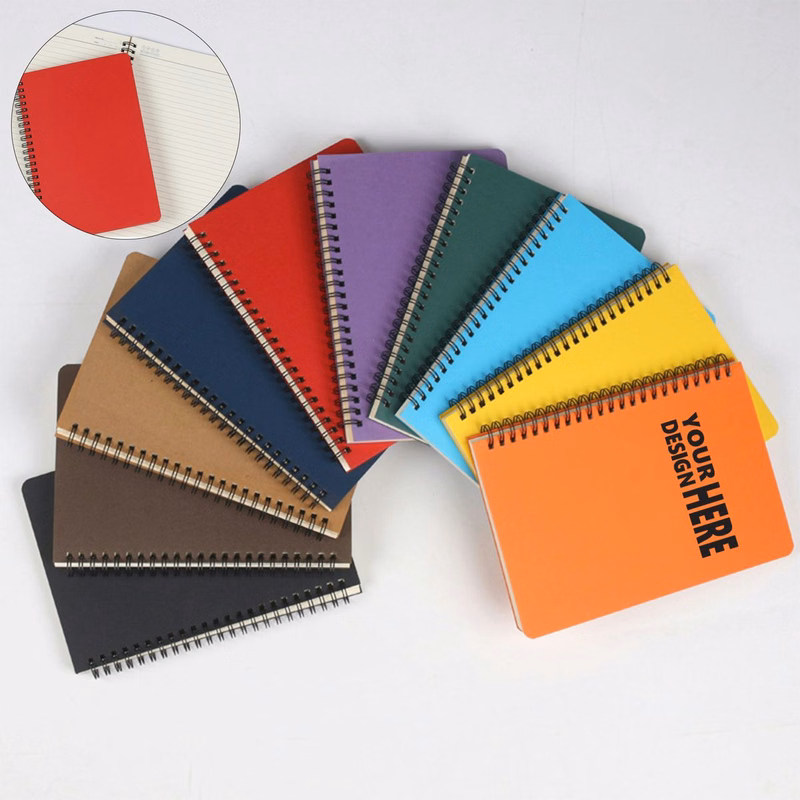 A5 Spiral Paper Cover Notebook