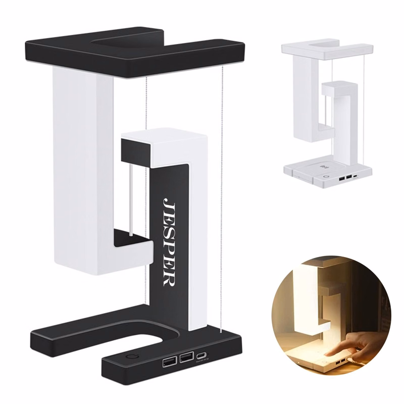 2 in 1 Levitating Wireless Charger & Desk Lamp