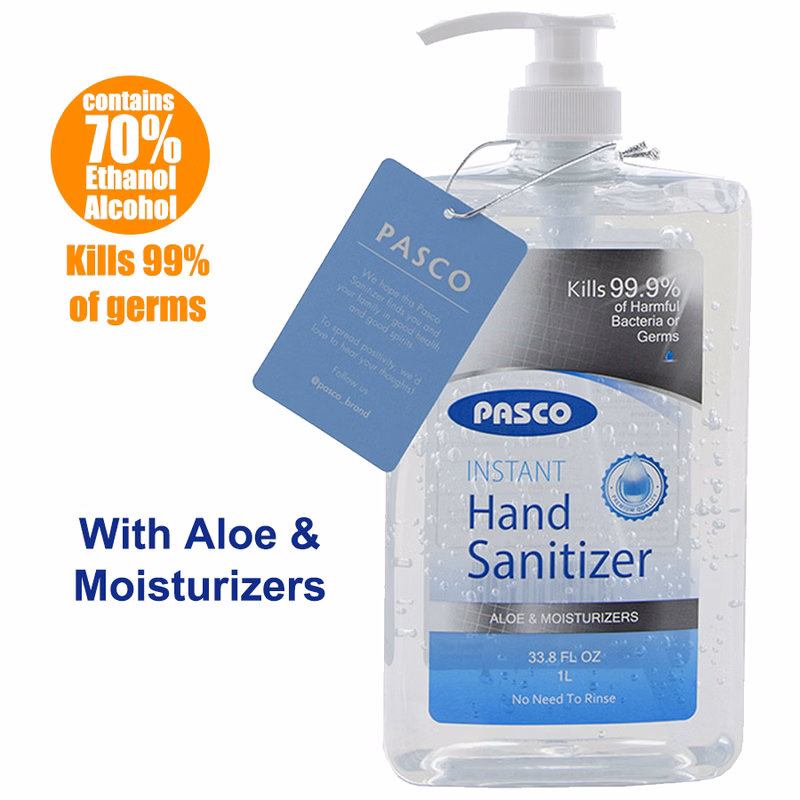 33.8oz Hand Sanitizer with Pump