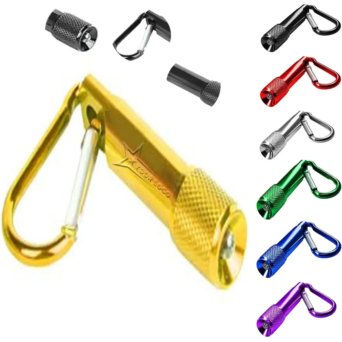 Compact And Versatile Mini LED Keychain Flashlight Torches 1