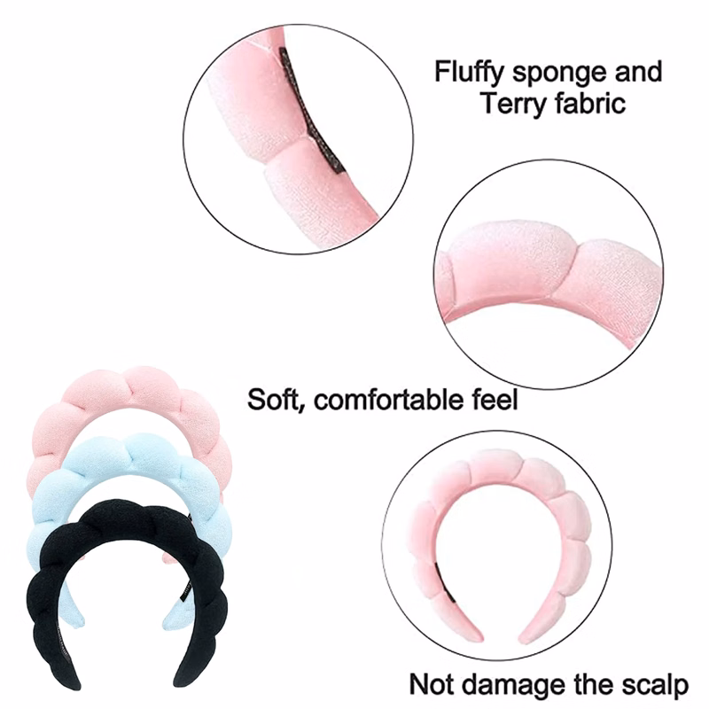 Spa Headband Sponge Wash Face Makeup Yoga