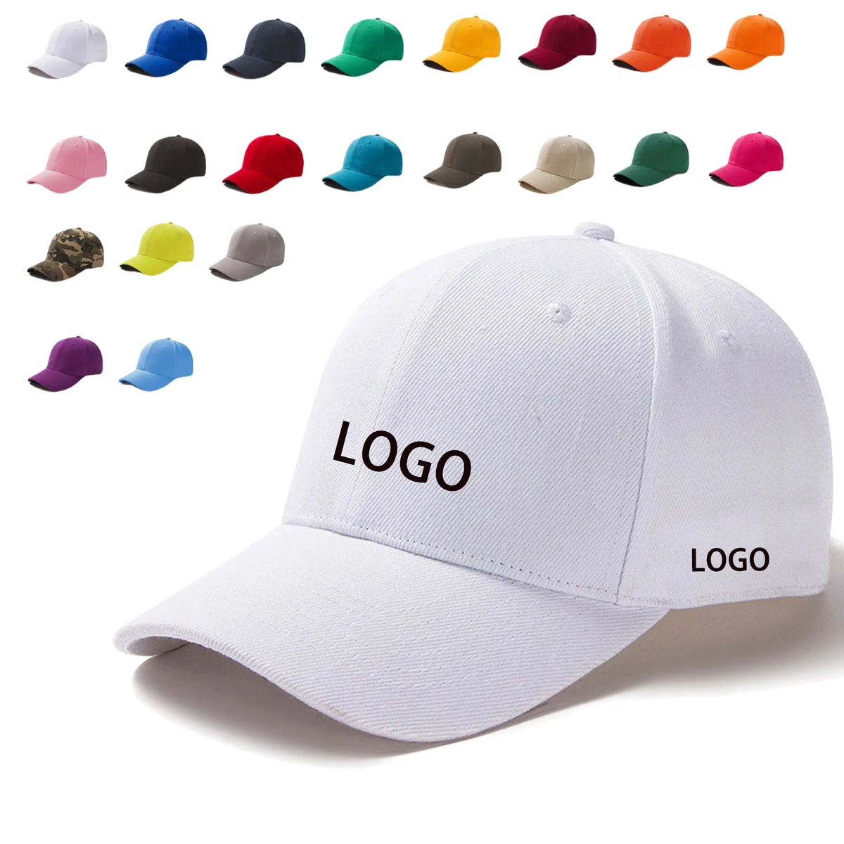 Cotton Baseball Cap For Shade 1